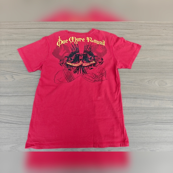 Y2K OMR STUDDED RED T L ① - Picture 6 of 6